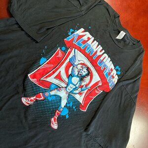 Kenny Omega Bullet Club Wrestling Graphic Black Pro Wrestling AEW Tee (XXXLarge)